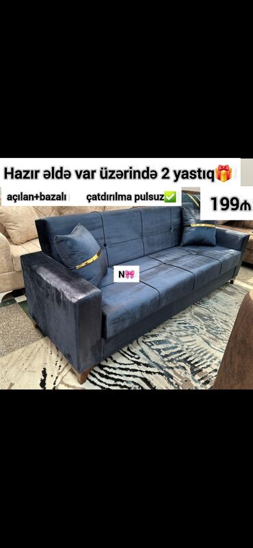Sifarişlə divanlar: Divan, Yeni, Açılan, Bazalı, Pulsuz çatdırılma