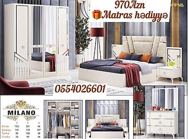 Yataq otağı dəstləri: İkinəfərlik çarpayı, Yeni -da lalafo.az — 25 Yataq otağı dəstləri: İkinəfərlik çarpayı, Yeni — 25