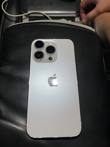 прозрачный чехол на айфон 7 плюс: IPhone 14 Pro, Колдонулган, 256 ГБ, White Titanium, Каптама, 100 %