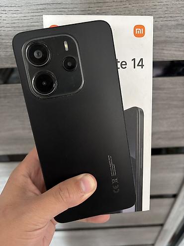Redmi, Redmi Note 14, Б/у, 128 ГБ, цвет - Черный, 2 SIM, 1 SIM
