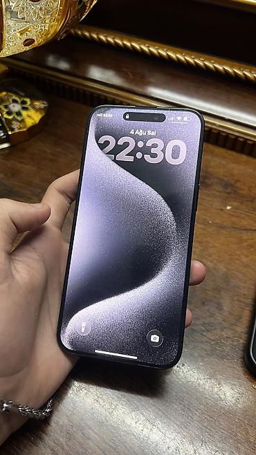 Apple iPhone: IPhone 15 Pro Max, 256 GB, Blue Titanium -da lalafo.az — 2 Apple iPhone: IPhone 15 Pro Max, 256 GB, Blue Titanium — 2