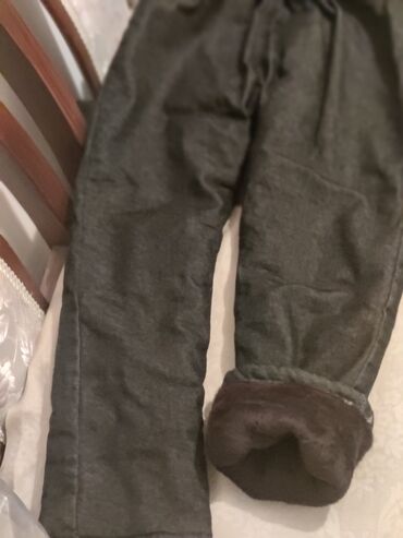мужские брюки на флисе: Брюки цвет - Черный