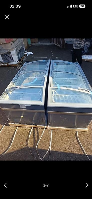 Морозильные шкафы, лари: Ларь‑витрина морозильная для магазинов и супермаркетов. Описание: - — 9