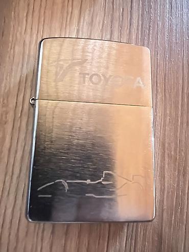 marka: Məhsul: Zippo benzinli çaxmaq – Toyota temalı xüsusi versiya - Brend — 2