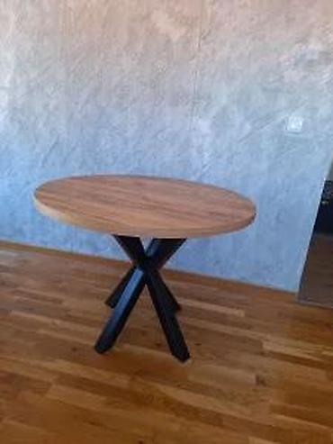 Stilski trpezarijski stolovi: OKRUGLI STO IZRADA PO MERI XR5678 | — 4