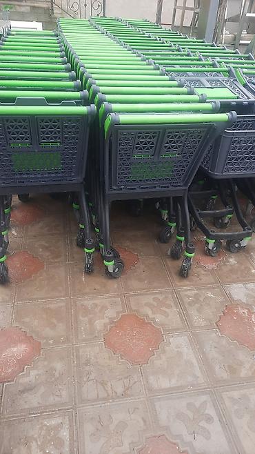 yasil setka: Supermarket/market üçün alış-veriş arabaları - Material: yüngül və — 1