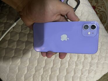 за сколько можно продать айфон 8 бу: IPhone 12, Колдонулган, 64 ГБ, Deep Purple, Каптама, 89 %