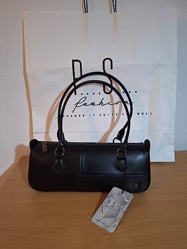 Torbe: Nova PS Fashion crna elegantna ženska torbica torba Nova crna — 3