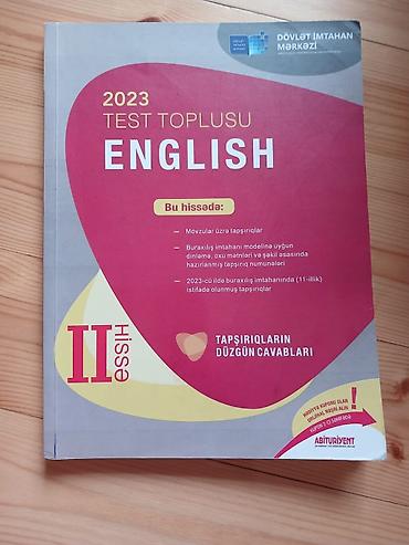 taim 2022 pdf: İngilis dili Testlər 11-ci sinif, DİM, 2-ci hissə, 2023 il — 1