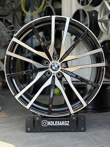 полики x7: Литые Диски R 22 BMW, Комплект, отверстий - 5, Новый — 3