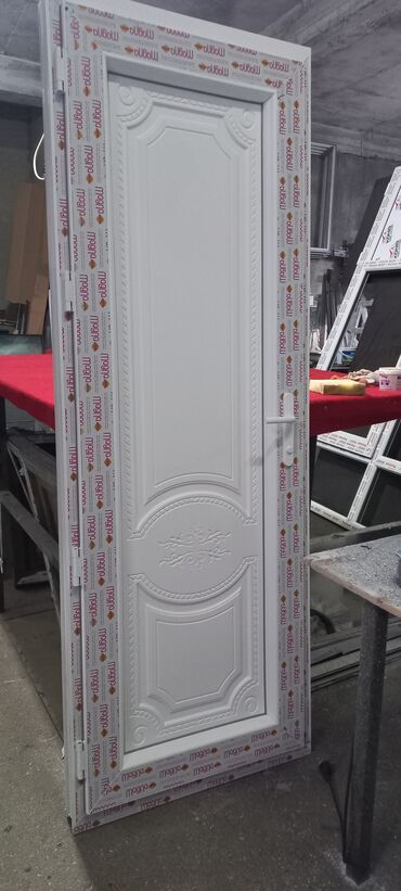 Plastik qapılar: Yeni Plastik qapı 80x200 sm Zamok və çərçivə ilə, Zəmanətsiz, Ödənişli quraşdırma, Ödənişli çatdırılma — 15