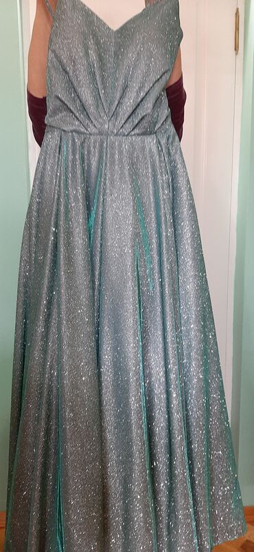 Ziyafət donları: Очень красивое вечернее платье материал красивый, с блеском,дорогой — 7