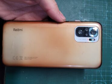 телефон 4000: Redmi, Redmi 10, Б/у, 128 ГБ, цвет - Белый, 2 SIM