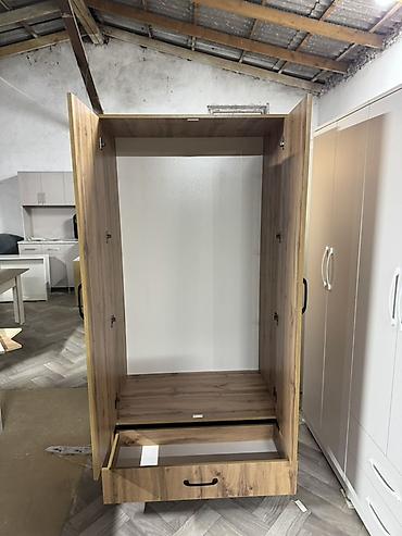 Шифоньеры, шкафы для одежды: Шифоньер, шкаф для одежды, Новый, Прямой, ЛДСП — 6