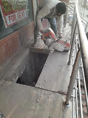Beton işləri: Beton kesen beton deşen karot hilti senarez sökünti işleri bqapı — 4