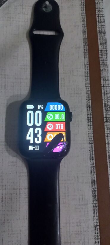 xiaomi saat qiymeti: İşlənmiş, Smart saat, Sensor ekran, rəng - Qara