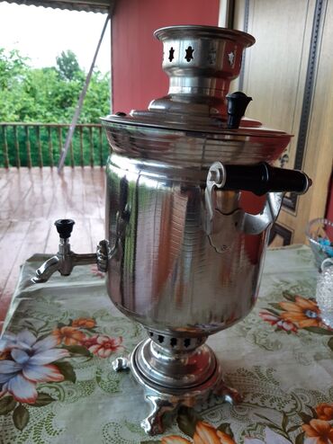 Мясорубки: Б/у Дровяной Самовар, 5 л, Платная доставка