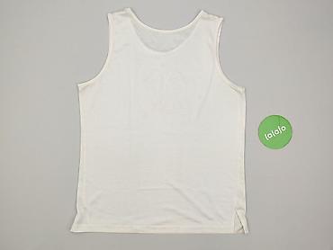 bluzki biale haftowane: T-shirt damski, rozmiar XL — 3