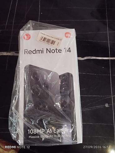 Redmi: Redmi Note 14, 256 GB, rəng - Yaşıl, İki sim kartlı — 3