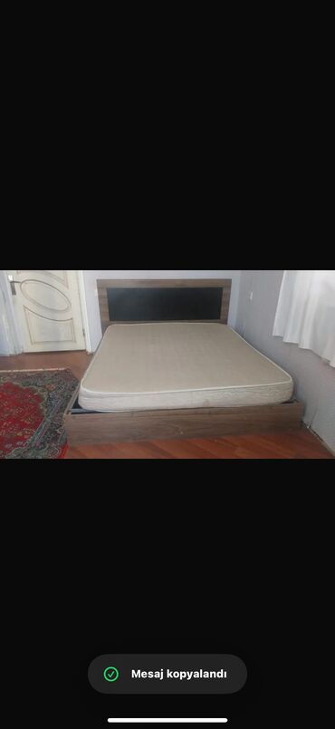 двуспальные кровати в баку: İşlənmiş, İkinəfərlik çarpayı, Matras ilə