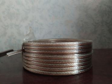 kabel baraban: Məhsul: Akustik kabel (dinamik/kolonka üçün) Təsvir: - Şəffaf — 1