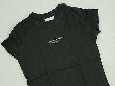 bluzki czarne basic: T-shirt damski, rozmiar S — 1