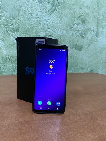 самсунг а03s: Samsung Galaxy S9, Б/у, 64 ГБ, цвет - Черный, 2 SIM