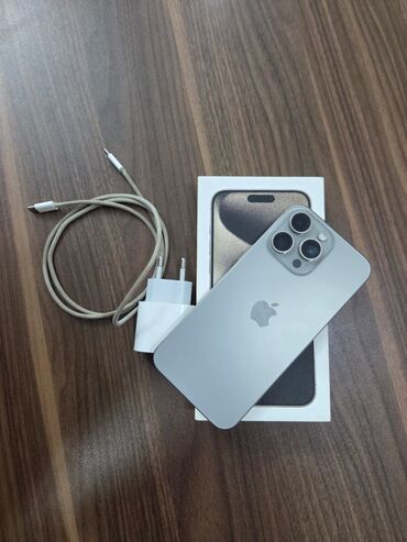 Apple iPhone: IPhone 15 Pro Max, 256 GB, Natural Titanium, Zəmanət -da lalafo.az — 10 Apple iPhone: IPhone 15 Pro Max, 256 GB, Natural Titanium, Zəmanət — 10