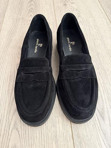 балетки черные: Лоферы, 36, Pierre Cardin, Новый, цвет - Черный, Бесплатная доставка, Самовывоз, Платная доставка — 2