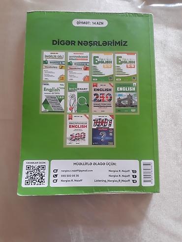 saz qiymeti: 6-8az dili ve ingili qarakişiyev yenidi işlenmeyib qalanları 2 ci — 8