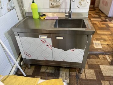 Другие товары для кухни: Качествосу жакшы нержавейкадан жасалган раковина тумбочка сатылат
