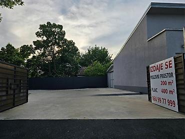 Radionice, postrojenja, fabrike: IZDAJEM ILI PRODAJEM POSLOVNI PROSTOR 250m2 i 4 ari placa. Objekat — 17