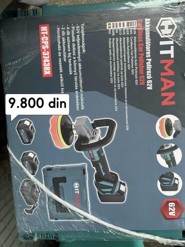 inverter 12v 220v 3000w cena: Cena 9.800 din Akumulatorska polirka Hitman 62V sa dve baterije