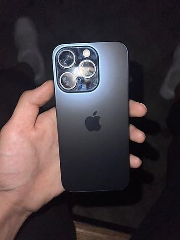 mac mini 4: IPhone 15 Pro, Б/у, 128 ГБ, Blue Titanium, Кабель, 81 % — 1