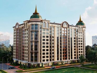 аренда квартир жибек жолу: 3 бөлмө, 70 кв. м, Элитка, 12 кабат, ПСО (өзү оңдоп түзөтүп бүтүү үчүн)
