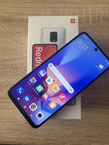 Xiaomi: Xiaomi Redmi Note 9 Pro, 128 GB, rəng - Göy, 
 Barmaq izi