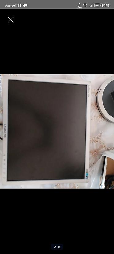 komputer manitorlari: Samsung SyncMaster 740N monitor. Əsas xüsusiyyətlər: - Model: Samsung — 1