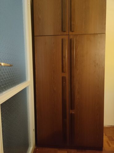 polovni namestaj zajecar: Double warderobe, Wood, color - Brown, Used