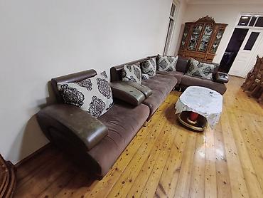 ucuz divan: Divan və kreslo desti 2.10 *2.80 ölçü künc divan 105 ölçü kreslo - — 2
