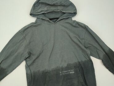 czarna bluzka bez ramiączek: Sweatshirt, 13 years, 152-158 cm, condition - Good