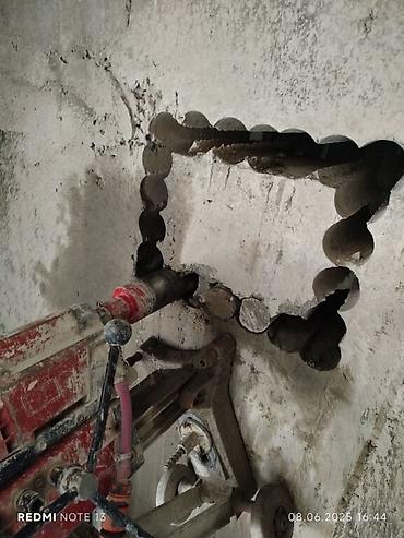 ucuz cam balkon: Beton kəsmə - Beton deşmə xidməti Beton kubik kərpicdən qapı — 9