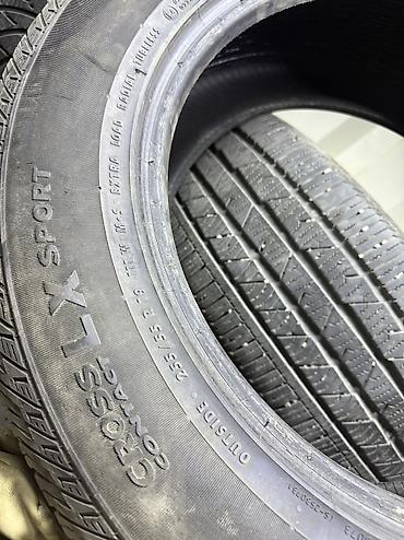 40 5: Шины 255 / 55 / R 19, Всесезонная, Б/у, Комплект, Внедорожные (АТ/МТ), Continental — 3