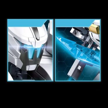 Игрушки: Конструктор робот с мечом Sluban M38-B1151 «Ледяной защитник» (Ice — 6