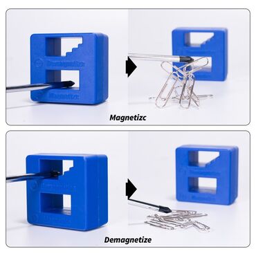 магнитный уголок: Магнитный размагничиватель для пинцета и отверток, демагнитайзер плюс