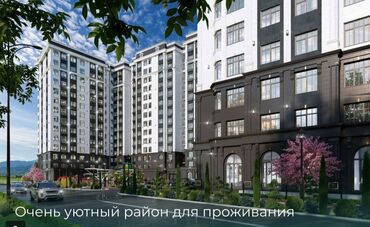 недостроеные дома: 1 бөлмө, 43 кв. м, Элитка, 11 кабат, ПСО (өзү оңдоп түзөтүп бүтүү үчүн)