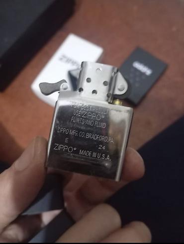 zippo: Zippo benzinli alışqan – “Made in USA” - Orijinal Zippo, ABŞ istehsalı — 2