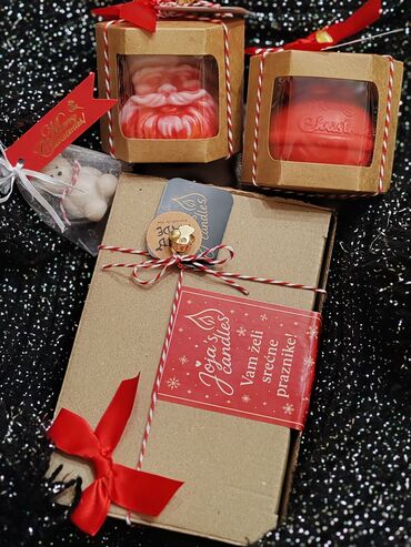 Sveće i svećnjaci: Set sveća, bоја - Šareno, Novo — 1