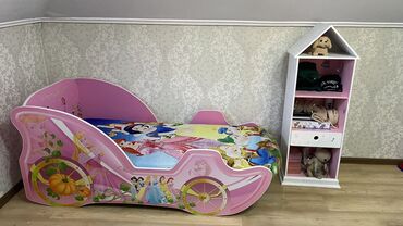 двухъярусные кровать детский ош: Кровать-машина, Для девочки, Для мальчика, Б/у