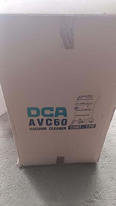 Tozsoranlar: DCA AVC60 sənaye tipli tozsoran Xüsusiyyətlər: - Model: DCA AVC60 — 4