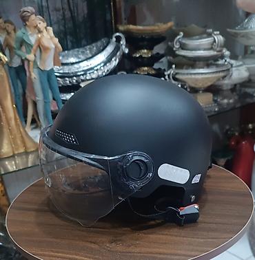 moto 80cc: Moto və Velosiped üçün Kaskalar 25-azn Şəhər stilinə uyğun — 4